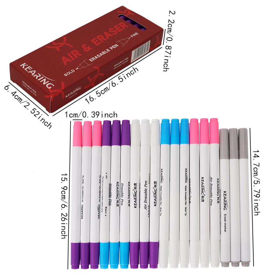 DIY Cross Stitch Tailor Cutting Vanishing Pen Handmade Fabric Point Scribing Fading Pen Sewing Double Head Gas Pen