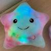 Wholesale Colorful Glow Plush Star Pillow Cute Stuffed Toy Doll for Youth and Kids
