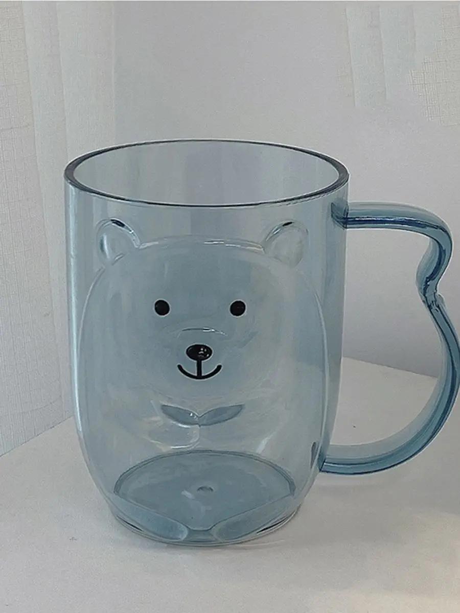 

Бытовая полоскалка с ручкой Пластиковый прозрачный стакан для полоскания