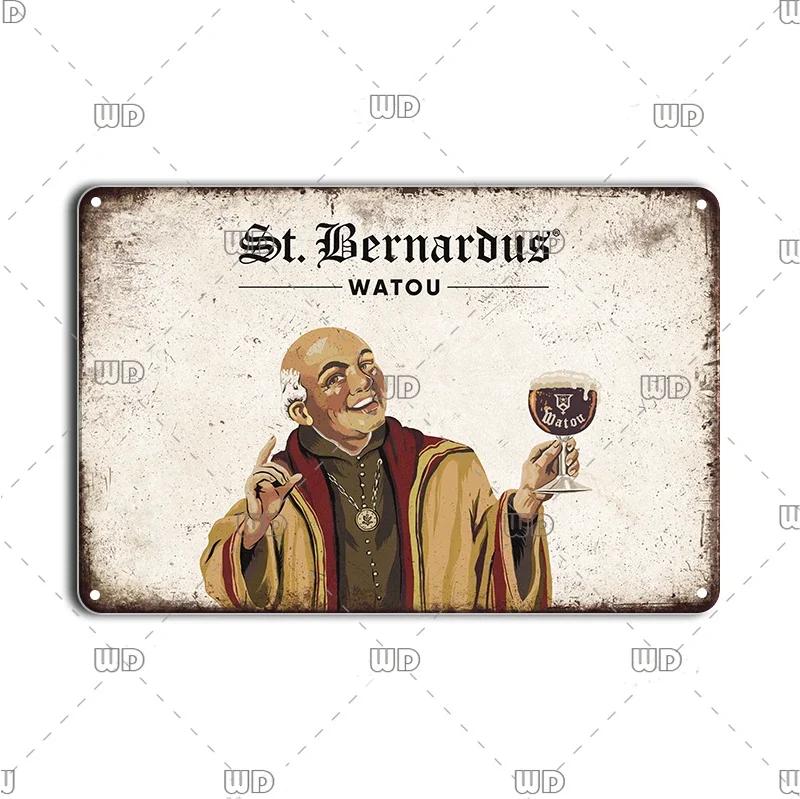 Vintage Wall Plaque Sign Decor Germany Paulaner Beer Tin Sign Decoration Plate Bar Cafe Man Cave Metal Poster Board Art Painting