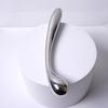 Heavy stainless steel double fake dildo G Spot wand anal beads butt plug metal prostate massager vaginal female sex toy women