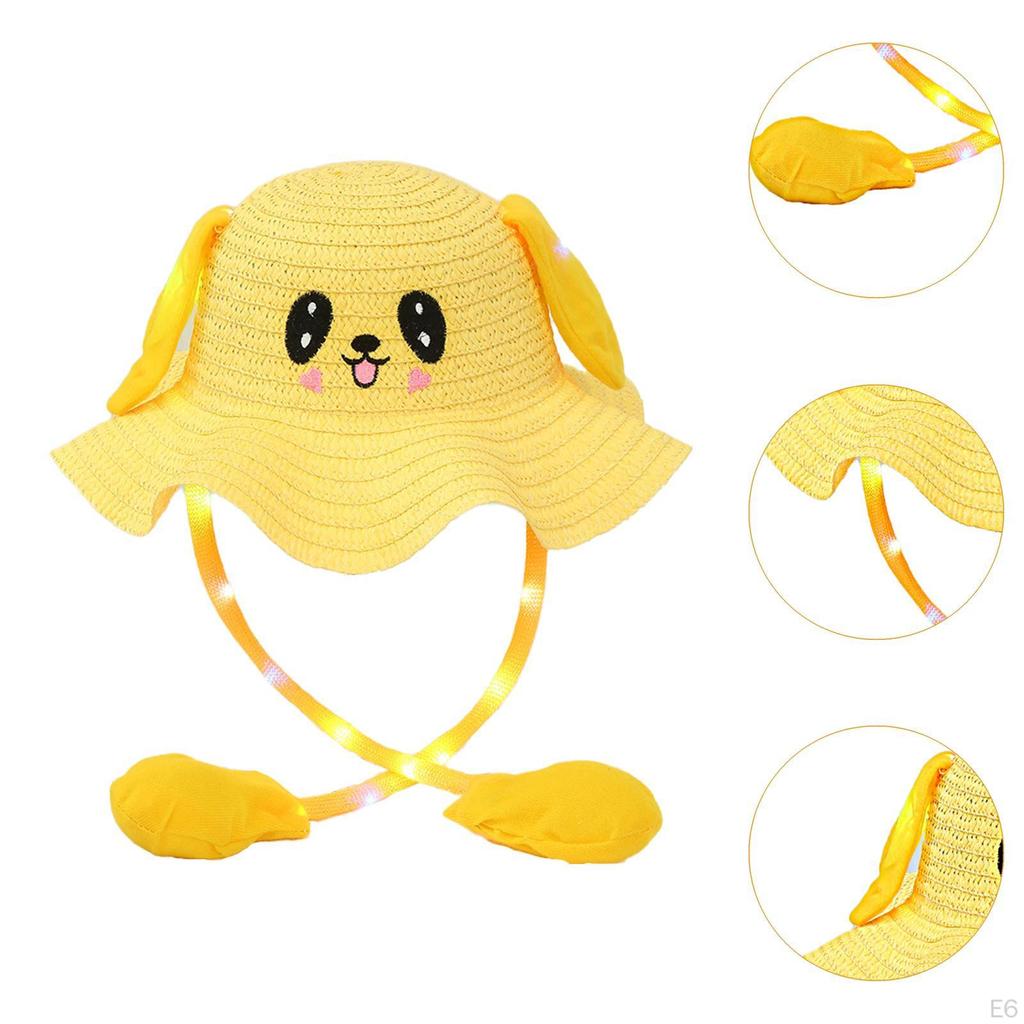 Children's Hat with Light And Moving Ears for Outdoor Activities
