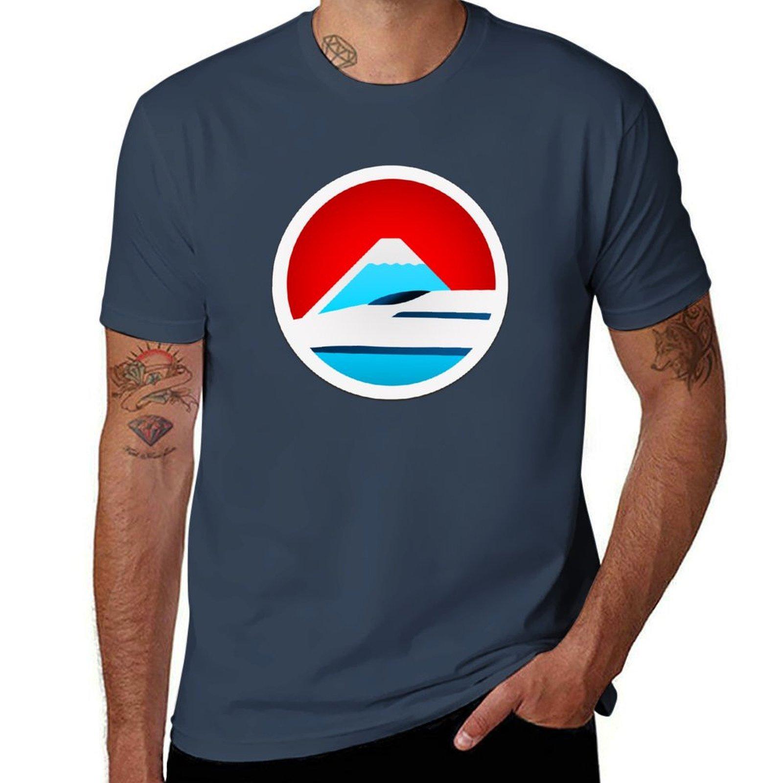 Nsl Bullet Train Logo Tshirt Casual Light Summer Short Sleeve Top S