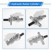 1 Pcs Brake Master Cylinder for Honda Civic 2012-2015 Durable Aluminum Alloy,Plastic Engine Compartment Hydraulic Master Cylinder with Reservoir