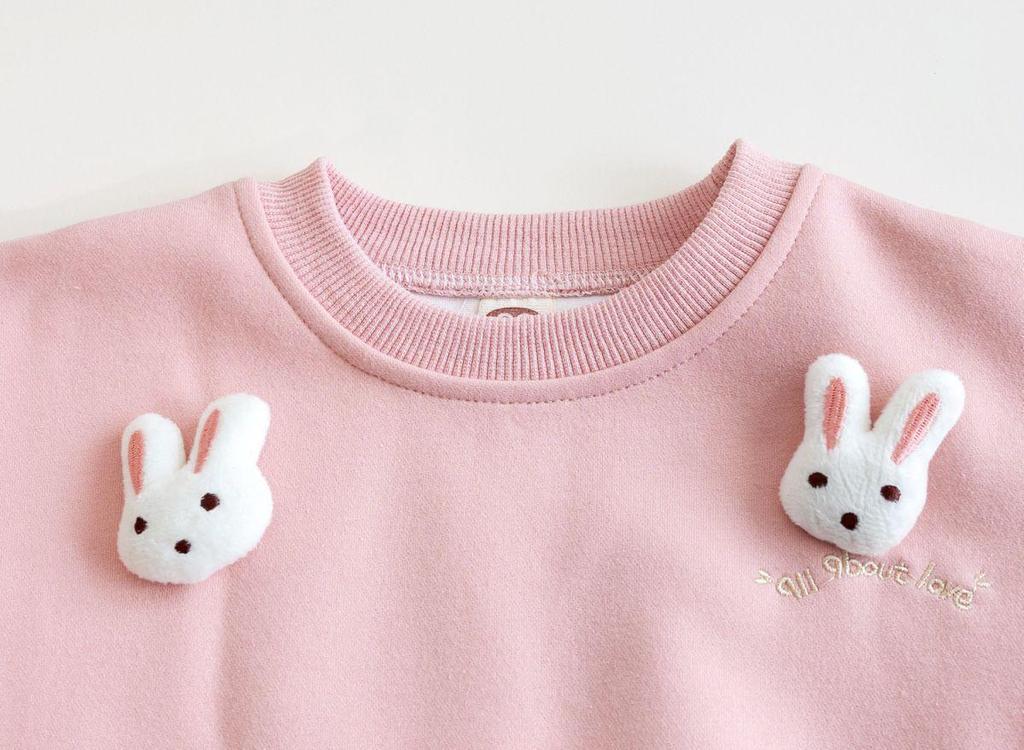 Korean Style Cartoon Hoodie for Kids – Cute Autumn Winter Jacket