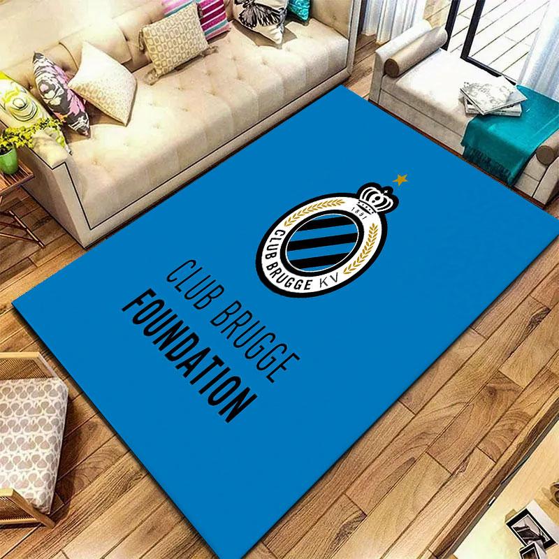 Club Brugge KV Carpet Rug for Living Room Bedroom Home Sofa Decoration,Kids play Non-slip Floor Mat