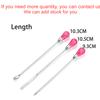 6 Style Pink Pliers Jewelry Making Tool Kits Mix Needle Spoon Tool Round Nose Plier Side Tweezers for Make DIY