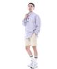 Seinteukeulu Comfortable Modern Cargo Shorts Cm-1200C Cream