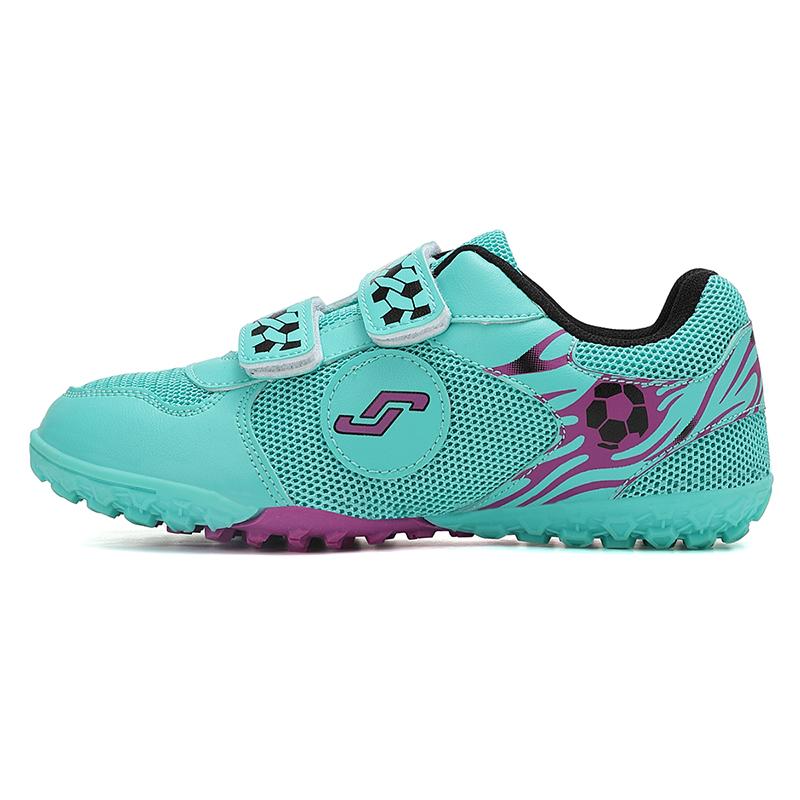 Children Football Shoes Youth Short Spike Velcro Football Shoes Training Boys Kids Football Boots