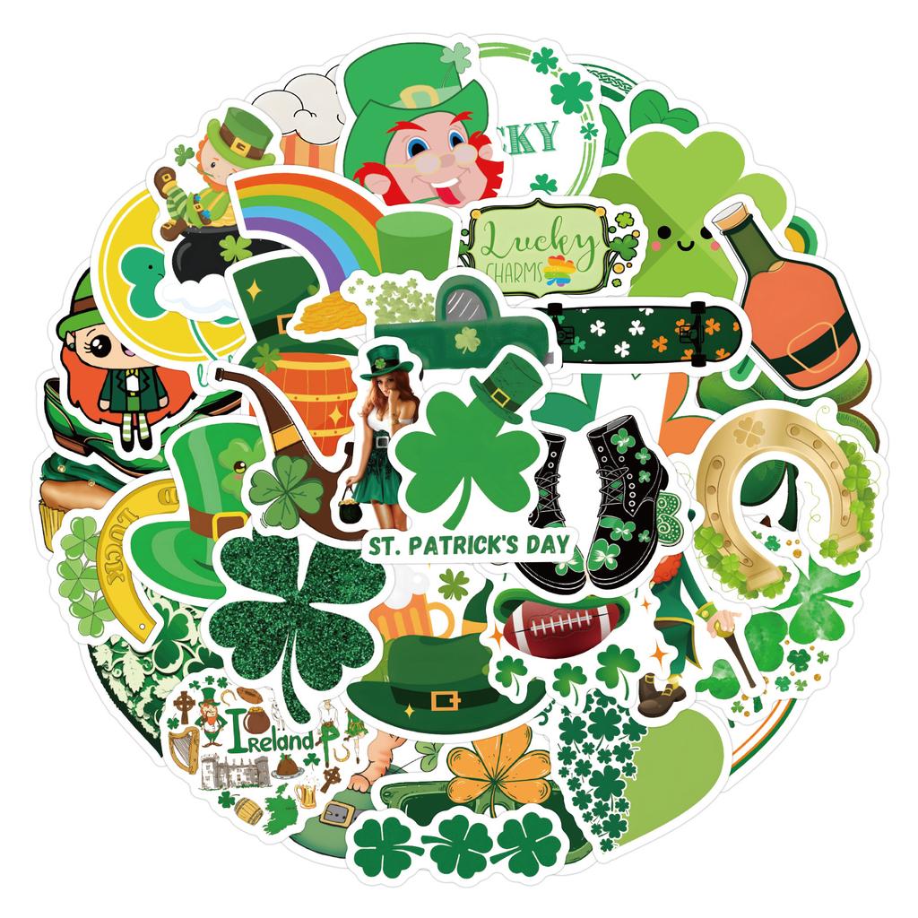 55/110 Neue St. Patrick Graffiti Aufkleber Notizbuch Gitarre Koffer Wasserdichte Aufkleber