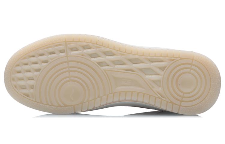 Li Ning Skateboard Shoes Women's Low Top Apricot/Pink AGCR186-4