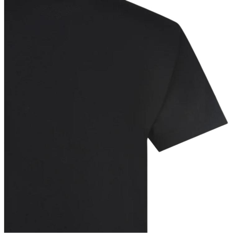 Stone Island Ss25 Solid Color Crew Neck Short Sleeve T-Shirt Men Tops Black K1S152100025S0050V0029