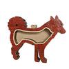Wooden Dog Hair Storage Box Pet Hair Keepsake Box Pet Hair Collector Container Table Sign Decoration Pet Owner Memorial Gift
