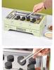 Portable Smokeless Charcoal Grill & Fire Pit for Tea Brewing and Outdoor BBQ.