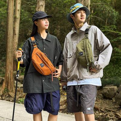 Women's Trendy Sports Chest Bag - Japanese Casual Crossbody & Waist Bag for Phone - Stylish Small Backpack