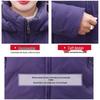 JIANHU Women's 90% White Duck Down Mid-Length Winter Jacket