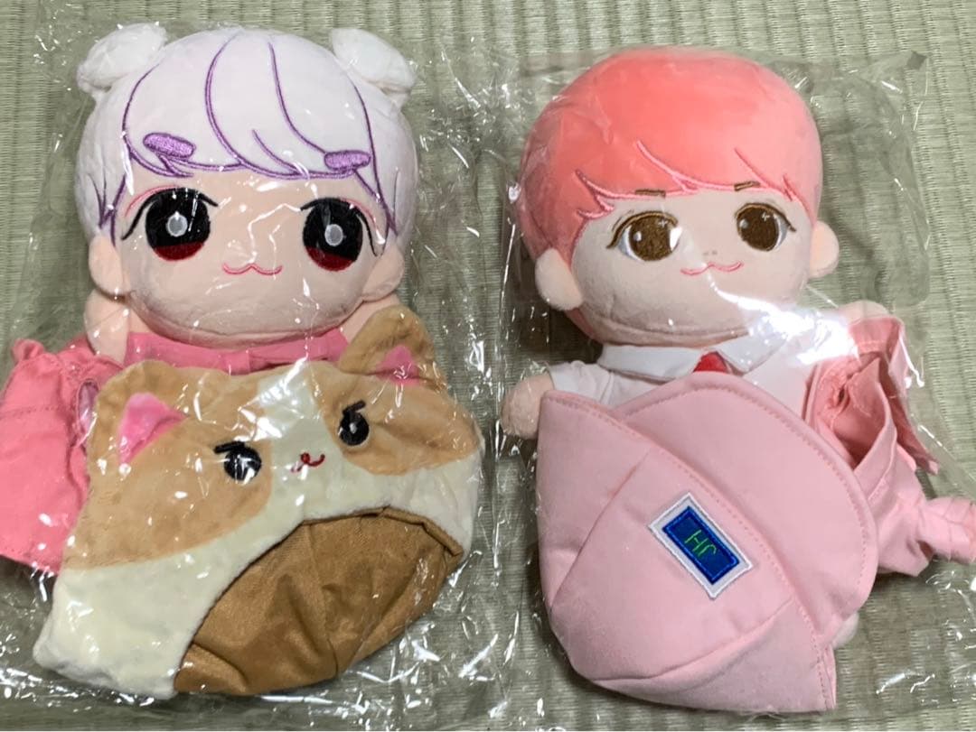 [USED] SHINee Jonghyun plush toys (2 pieces)