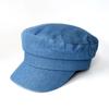 Flat Octagonal Cap Vintage Peaked Hats Fashion Denim Berets  Streetwear