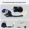 Gasoline Generator Accessories: 168F Air-Cooled Diesel Ignition & 2-8KW Electric Start Key Set