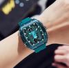Brand 8116 Waterproof Dropshipping Watch Alarm Clock Luminous Young Fashion business Quartz Sport Wristwatches