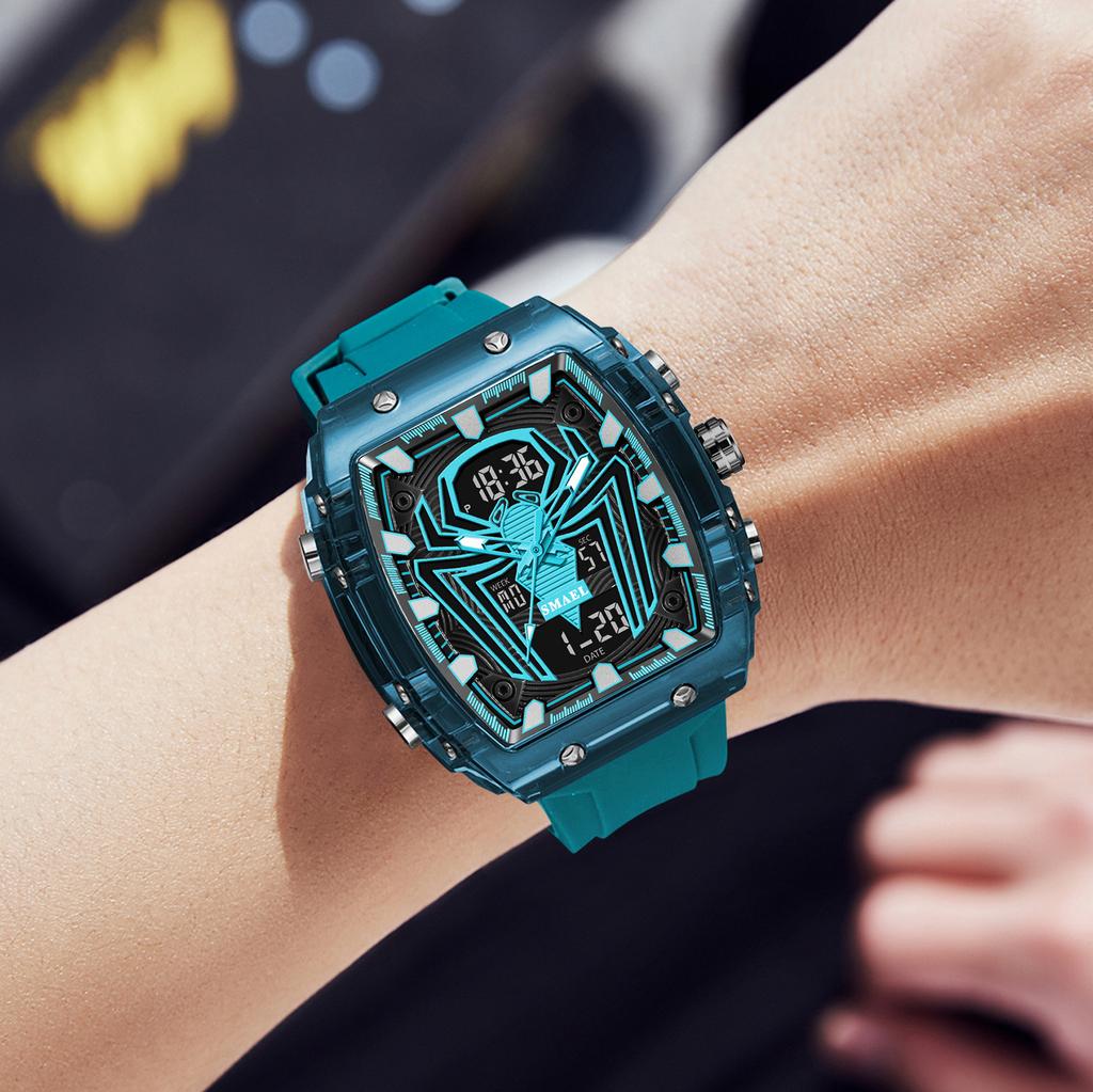 Brand 8116 Waterproof Dropshipping Watch Alarm Clock Luminous Young Fashion business Quartz Sport Wristwatches