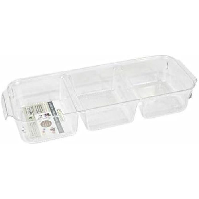 Plateau - CONFORTIME - S2229704 - Polystyrène - Rectangulaire - 35 X 13 X 6 Cm