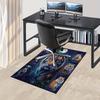 1pc Tiger,Moonlit Night,Wildlife Art Office Carpet Soft Polyester Entrance Carpet Washable Non-slip Machine Washable Indoor Carpet Table Ent