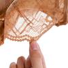 No Wire Bra Women's Underwear Lace Thin Section Gathering Beautiful Back Sexy Breast Adjustment Bra