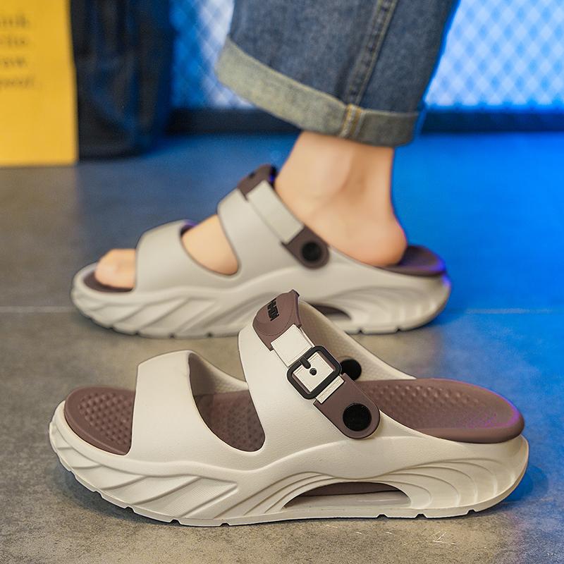 Casual Summer Slides 5L01 Lightweight Comfortable Breathable Anti Slip Daily Walking Outdoor Travel Casual Footwear Everyday Wear