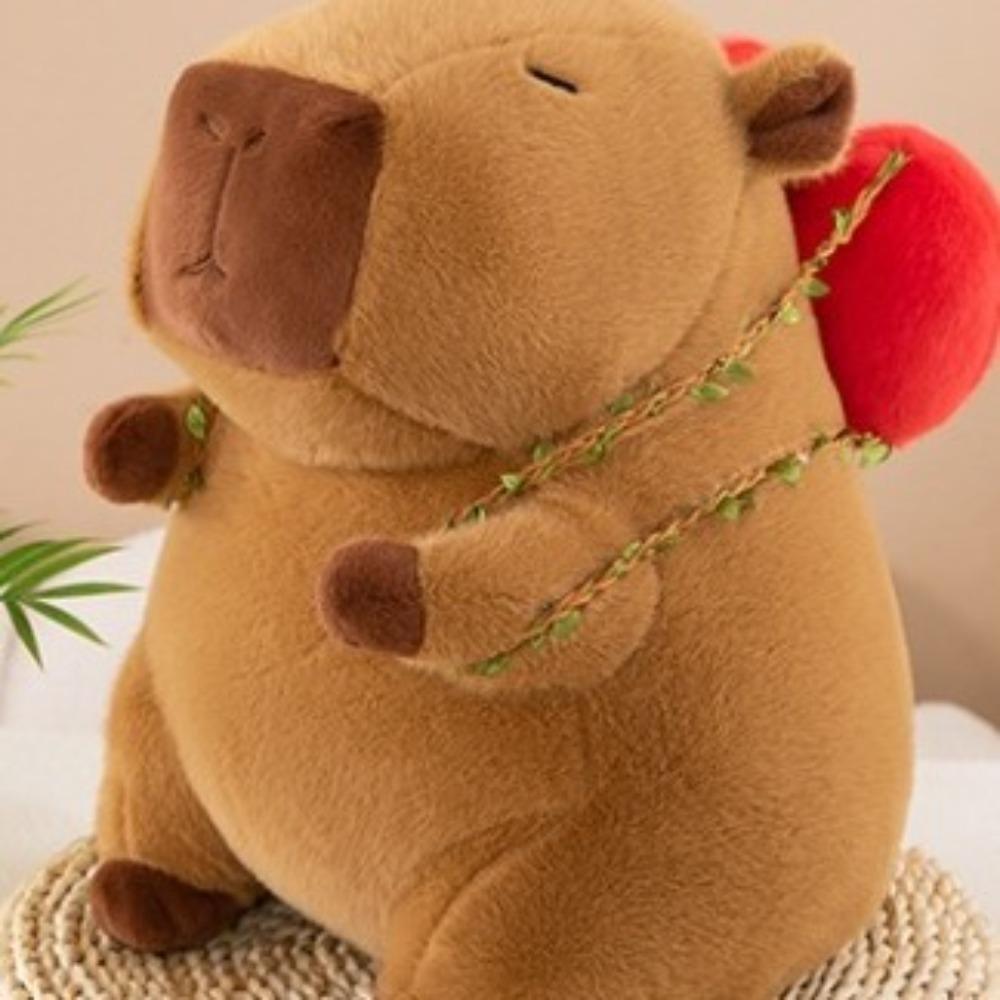 Simulation Capybara Plush Doll Cartoon Capibara Fluffty Doll Capybara Plush Toy Home Decor