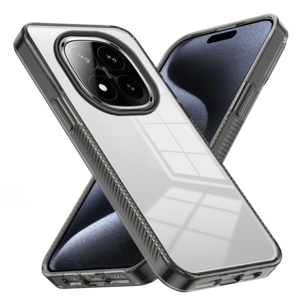 Applicable to Xiaomi Redmi note14Pro anti-skid mobile phone case Redmi 14C transparent A3 anti-drop POCOX6 protective case