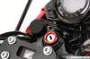 Kitaco 556-1000320 Aluminum Key Box Cover, Type 3 (Red) Monkey 125 (JB02/JB03/JB05), CT125 Hunter Cub (JA55/JA65), CB250R (MC52), GB350/S(NC59), Etc