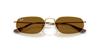 sunglasses 0RB3947 ARISTA BROWN 57mm Ray-Ban (brown)