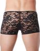 Black Boxer In Fine Lace with Slight Transparency Lm706 67 Blk