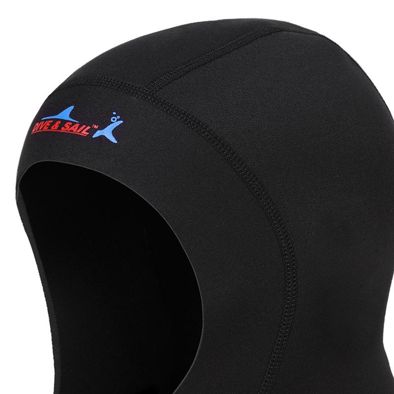 Unisex 1MM Neoprene Sun Protection Swim Cap for Surfing and Winter Diving