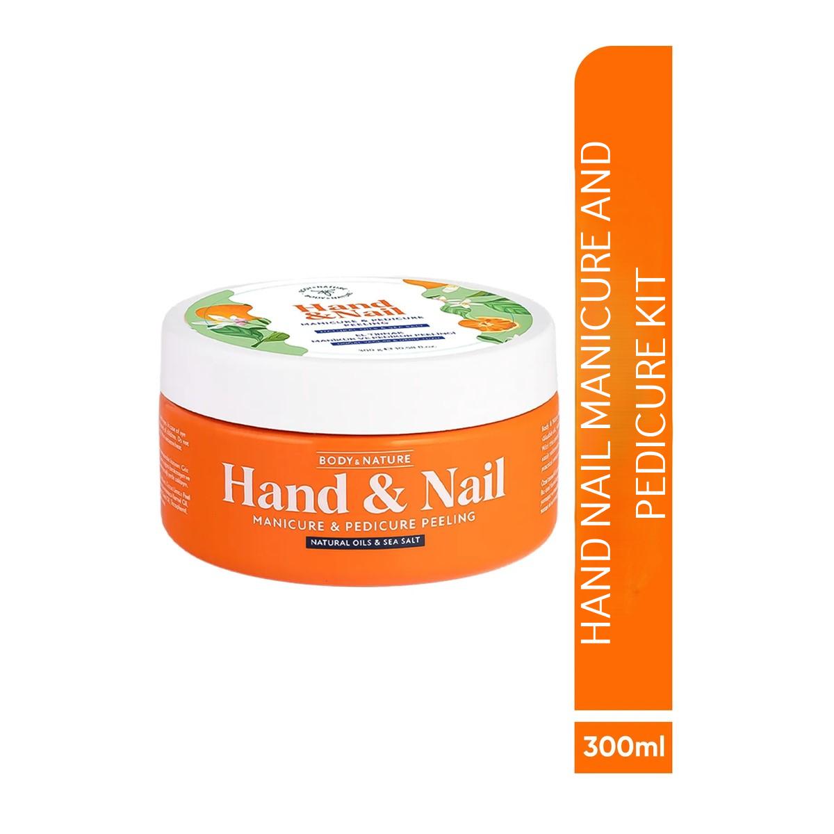 

Body&Nature Fast & Easy Hand & Nail Manicure and Pedicure Peeling 300g