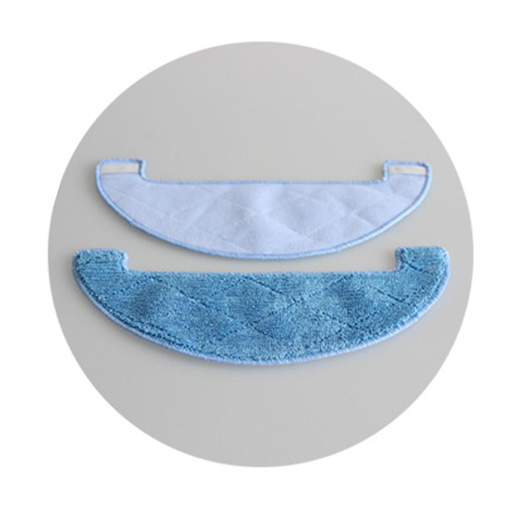 Pad Mopping Pad V80 Washable Cleaning Cloth For DEXP For ILife LF-800 Reusable Strong Water Absorption 4 PCS/Set