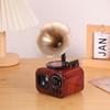Vintage Gramofon Müzik Kutusu: Ev veya Ofis İçin Dekoratif Süs, Mükemmel Sevgililer Günü veya Doğum Günü Hediyesi