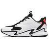 Casual Shoes Men's Low Top Anta White/Black/Neon Bright Dark Red 11918881-6