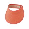 Children'S Summer Sunscreen Empty Top Straw Hat Breathable Sun Hat Boys And Girls Big Brim Straw Hat Fashionable Versatile Model