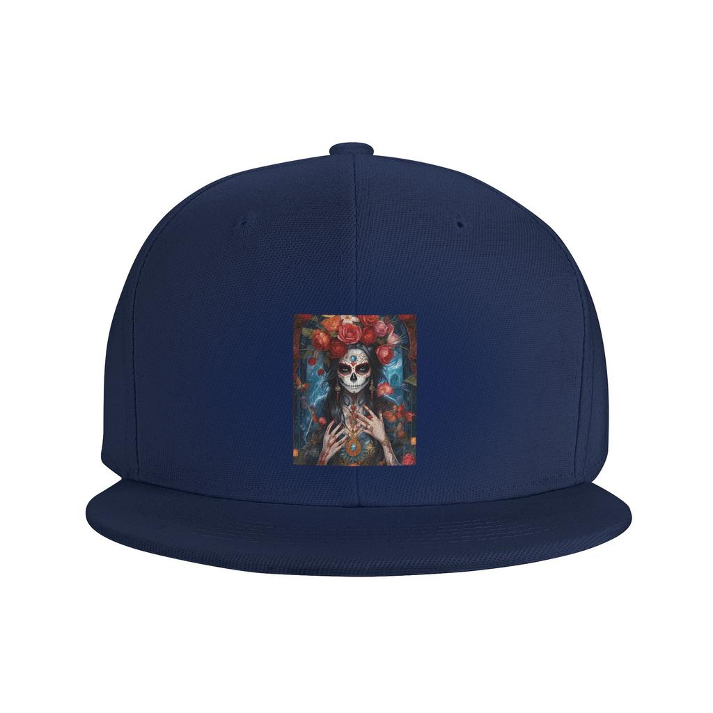Mexican Catrina Sugar Skull Lady Baseball Caps Snapback Fashion Baseball Hats Casual Casquette Outdoor for Unisexs And WoUnisexs