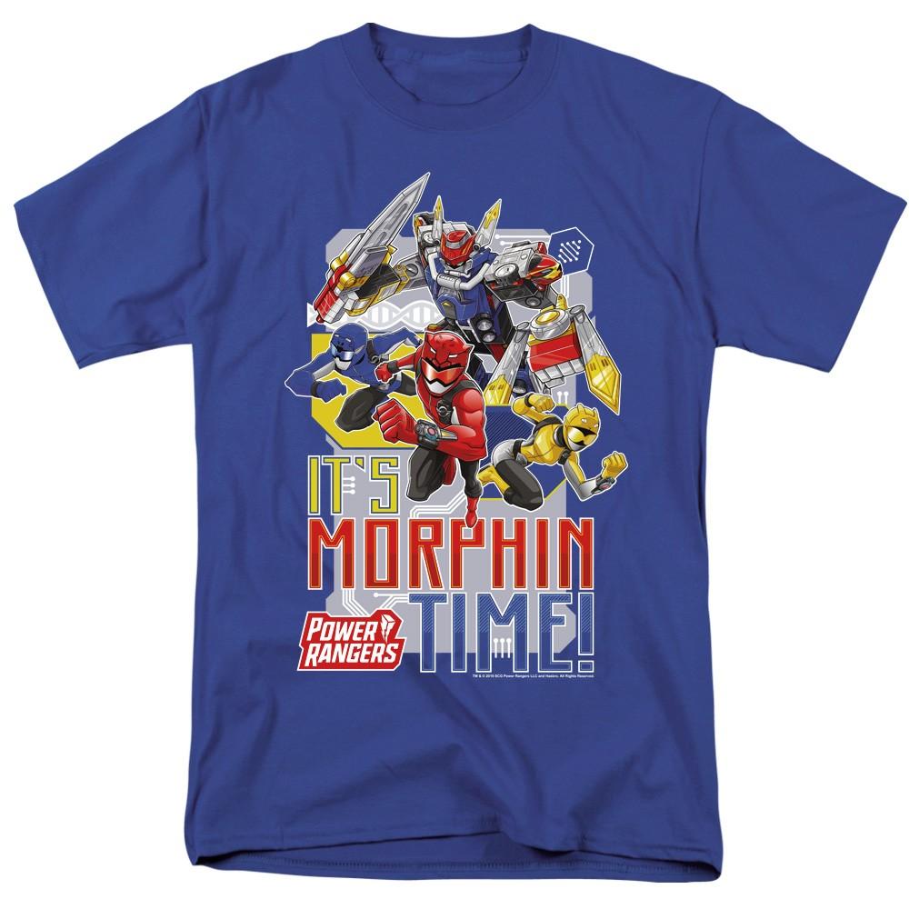 Power Rangers Morphin Time Adult T-Shirt S