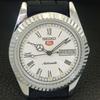 JAPAN VINTAGE REFURBISHED SEIKO 5 AUTOMATIC ROMAN FIGURE MENS WATCH A442086-1