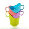 One-time Use Universal Plastic Cup Holder with Heat Insulation and Non-scorching Feature - Portable Cup Holder