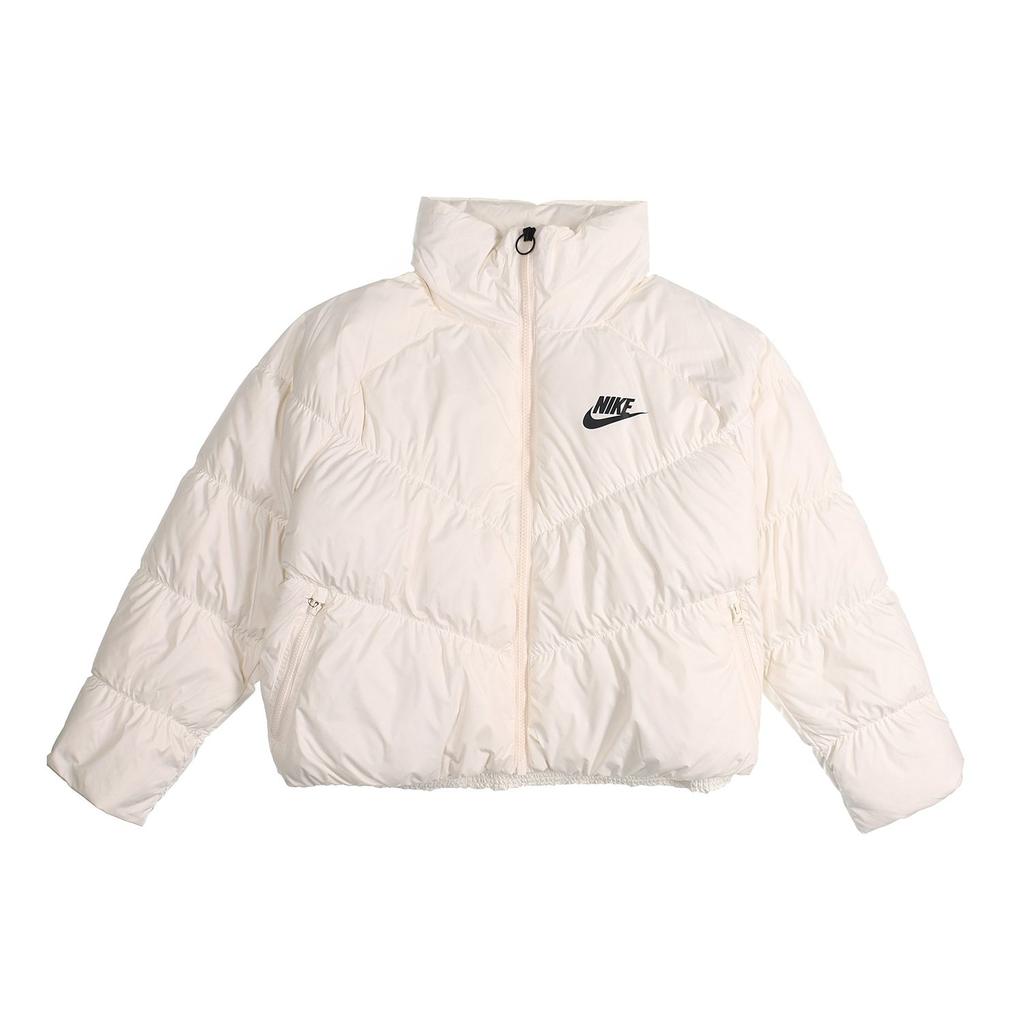 Nike Down Jacket Asia Version, Winter Women's Light Ivory White BV2880-110