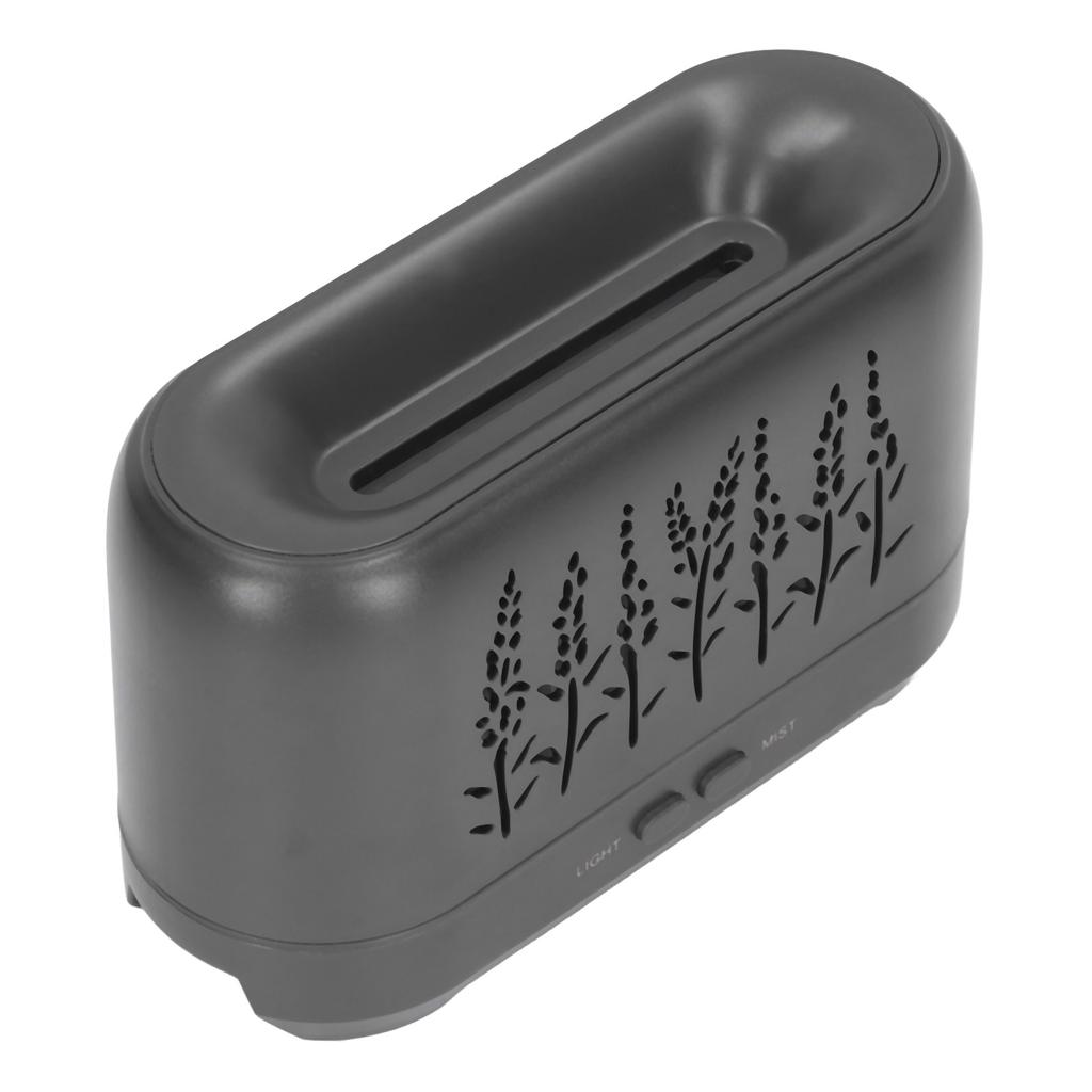 Humidifier 200ml USB Powered Hollow Flame Ambience Lamp Ultrasonic Atomization Aromatherapy