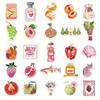 50pcs Cute Cartoon Retro Aesthetic Food Stickers Decals Laptop Phone Fridge Suitcase DIY Crafts Decoration Stickers Scrapbooking