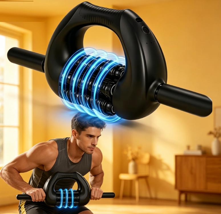 Roller Massager – Full Body Deep Muscle Massage Tool, Type-C Rechargeable, 2000mAh, for Shoulder Back Leg Foot