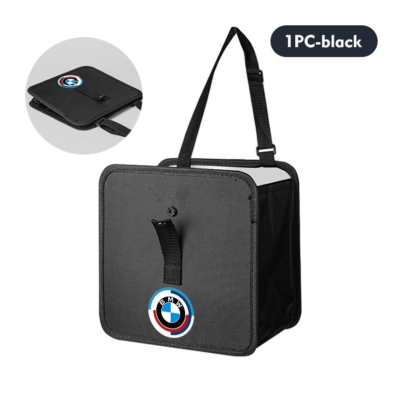 Leather Car Tissue Storage Box Seat Back Paper Water Cup Bag For BMW M3 M5 E36 E39 E46 E60 E61 E64 E70 E71 E80 E85 E87 E90 E83