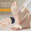 New 2/10PCS High Heel Forefoot Pad, Soft Invisible Metatarsal Support, Non-Slip and Anti-Foaming Insole Comfortable Care Tools